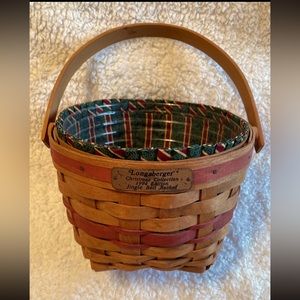 Longaberger
Christmas Collection
1994 Edition Jingle Bell Basket